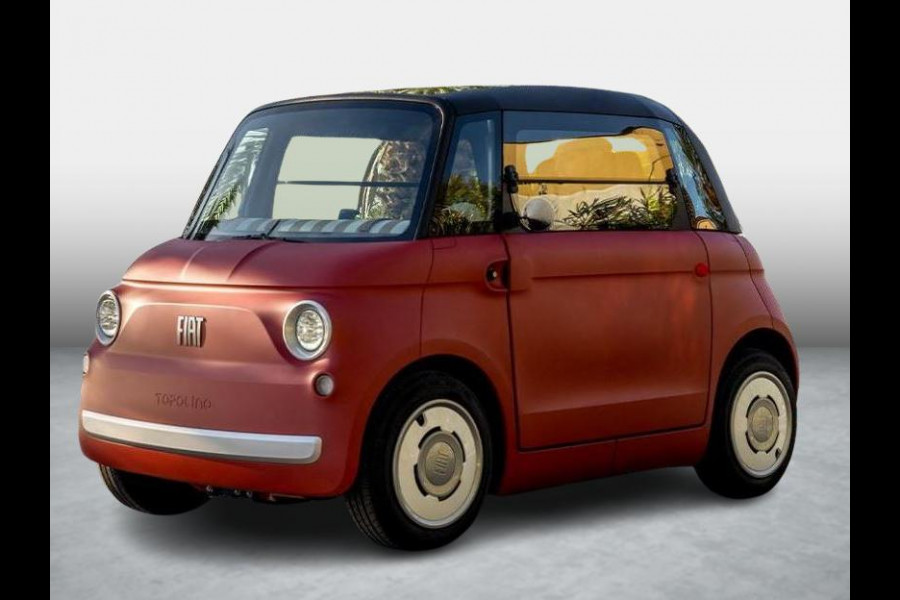 Fiat TOPOLINO Base | Rosso Corallo | Private Lease € 175,-* | Actieradius 75km | Rijklaar