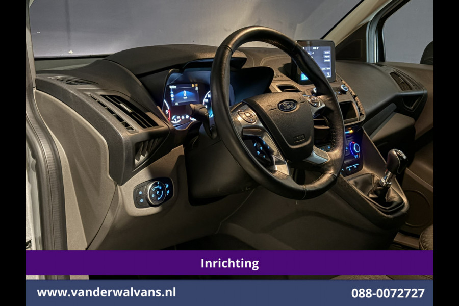 Ford Transit Connect 1.5 EcoBlue 120pk L2H1 Inrichting Euro6 Airco | 3-Zits | Camera | Navigatie | Cruisecontrol | Android Auto Stoelverwarming, Verwarmde voorruit, 1500kg Trekhaak, Parkeersensoren, Bijrijdersbank