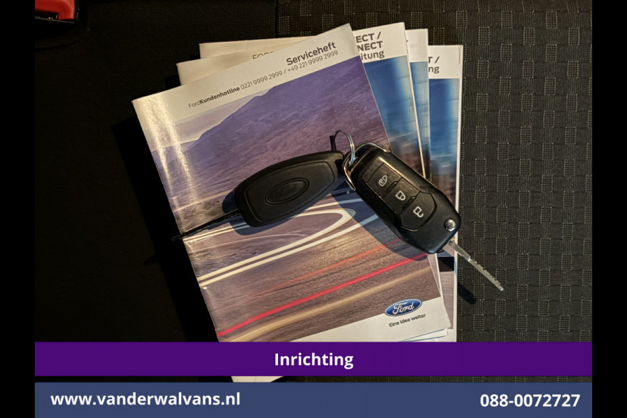 Ford Transit Connect 1.5 EcoBlue 120pk L2H1 Inrichting Euro6 Airco | 3-Zits | Camera | Navigatie | Cruisecontrol | Android Auto Stoelverwarming, Verwarmde voorruit, 1500kg Trekhaak, Parkeersensoren, Bijrijdersbank