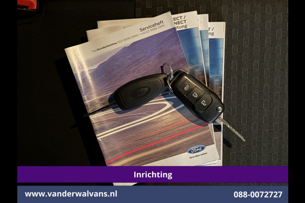Ford Transit Connect 1.5 EcoBlue 120pk L2H1 Inrichting Euro6 Airco | 3-Zits | Camera | Navigatie | Cruisecontrol | Android Auto Stoelverwarming, Verwarmde voorruit, 1500kg Trekhaak, Parkeersensoren, Bijrijdersbank