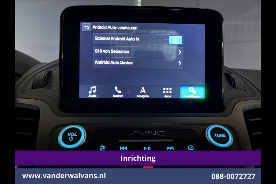 Ford Transit Connect 1.5 EcoBlue 120pk L2H1 Inrichting Euro6 Airco | 3-Zits | Camera | Navigatie | Cruisecontrol | Android Auto Stoelverwarming, Verwarmde voorruit, 1500kg Trekhaak, Parkeersensoren, Bijrijdersbank
