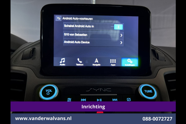 Ford Transit Connect 1.5 EcoBlue 120pk L2H1 Inrichting Euro6 Airco | 3-Zits | Camera | Navigatie | Cruisecontrol | Android Auto Stoelverwarming, Verwarmde voorruit, 1500kg Trekhaak, Parkeersensoren, Bijrijdersbank