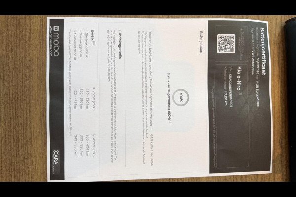 Kia e-Niro ExecutiveLine 64 kWh SOH 100% LEER NAVI CAMERA APPLE CARPLY