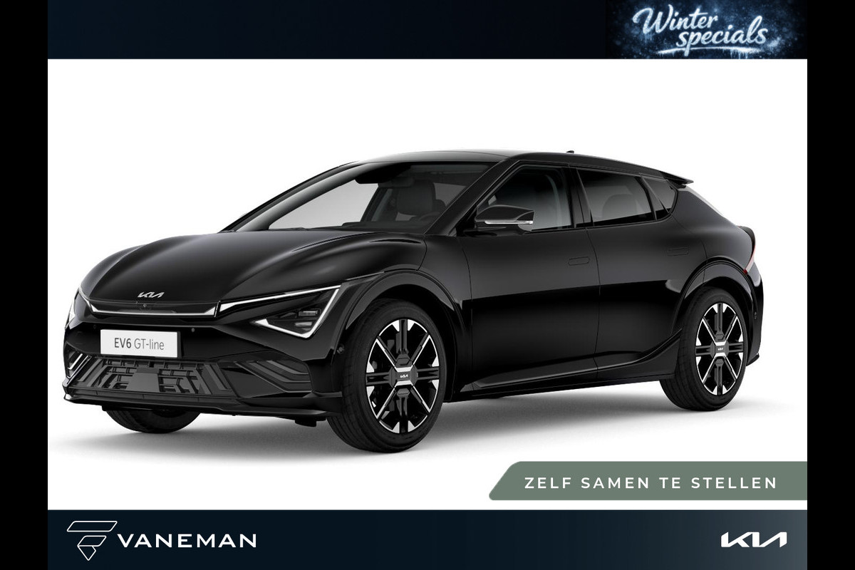 Kia Ev6 GT-Line Business Edition 84 kWh | Cruise control adaptief met Stop&Go en stuurhulp | Zelf samenstellen