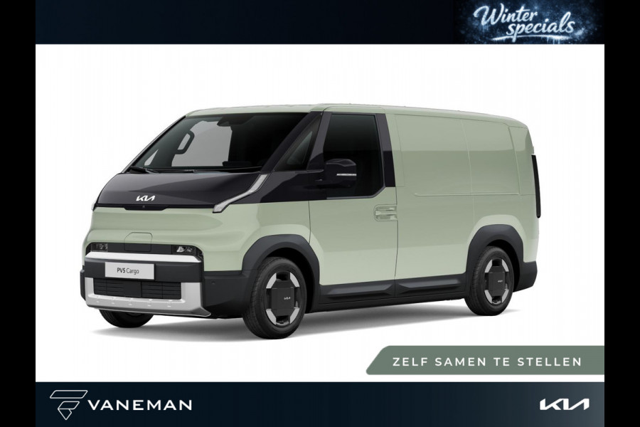 Kia PV5 L2H1 Plus 71.2 kWh | Cruise control adaptief | Gratis batterijupgrade | € 2.500,- accessoires of 2.99% rente op financiering | Zelf samenstellen