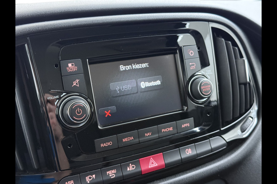 Fiat Doblò Cargo 1.6 MJ L1H1 ECO JET, 3 persoon, EURO 6, Cruise Control, airco, navigatie, 6 bak