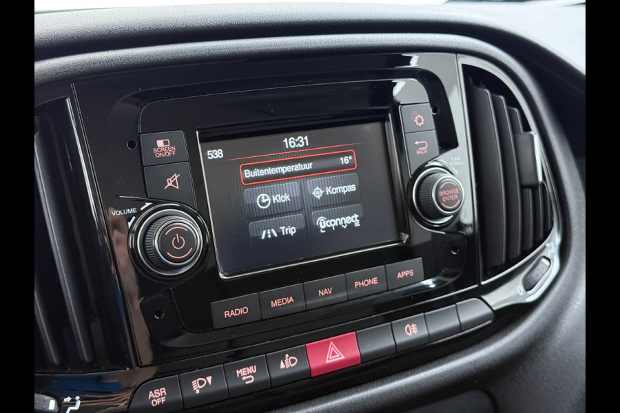 Fiat Doblò Cargo 1.6 MJ L1H1 ECO JET, 3 persoon, EURO 6, Cruise Control, airco, navigatie, 6 bak