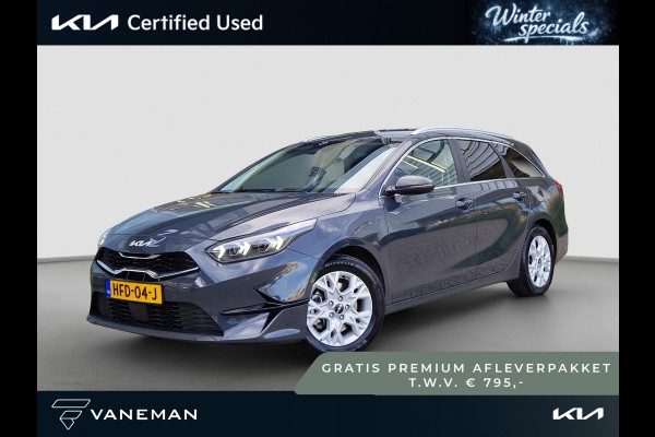 Kia Ceed Sportswagon 1.5 T-GDi DynamicPlusLine | Dodehoek | Key-Less | Stoelverwarming | LED | Licht- en Regensensor |