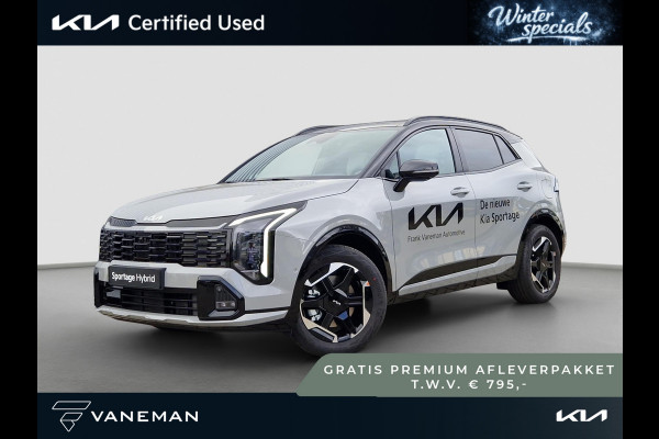 Kia Sportage 1.6 T-GDi Hybrid GT-PlusLine | Stoelventilatie | Dodehoek Camera | Harman Kardon | Pano | Key-Less |