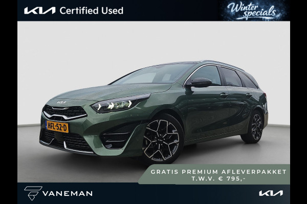 Kia Ceed Sportswagon 1.5 T-GDi GT-Line | Sportstuur | Stoel- en Stuurverwarming | Elektr. Achterklep | Lane Assist |