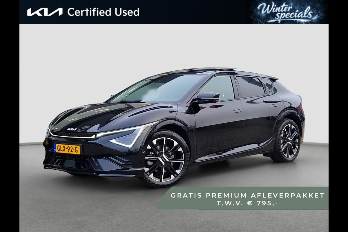 Kia Ev6 GT-Line 84 kWh | Direct Leverbaar! | Nieuw Model | Climate Control | Meridian Sound | Adaptive Cruise Control |