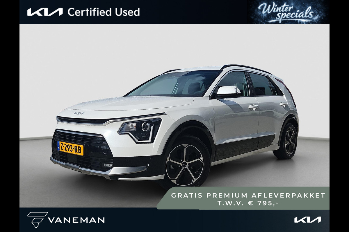 Kia Niro 1.6 GDi Hybrid DynamicLine Automaat | Navigatie | Camera | Parkeersensoren | Climate | Apple Carplay / Android Auto |