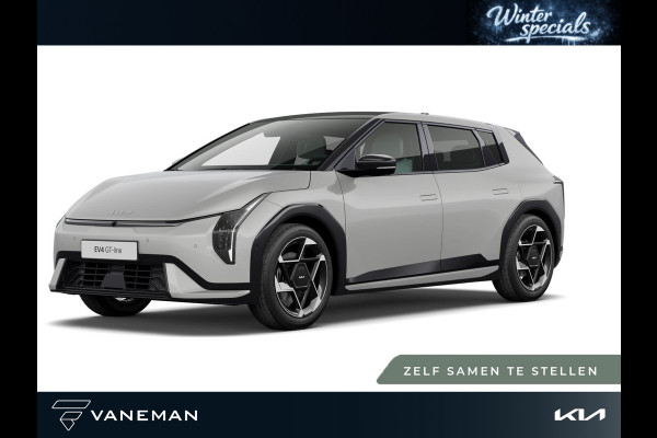Kia EV4 GT-Line 81.4 kWh | Cruise control adaptief met Stop&Go en stuurhulp | Zelf samenstellen