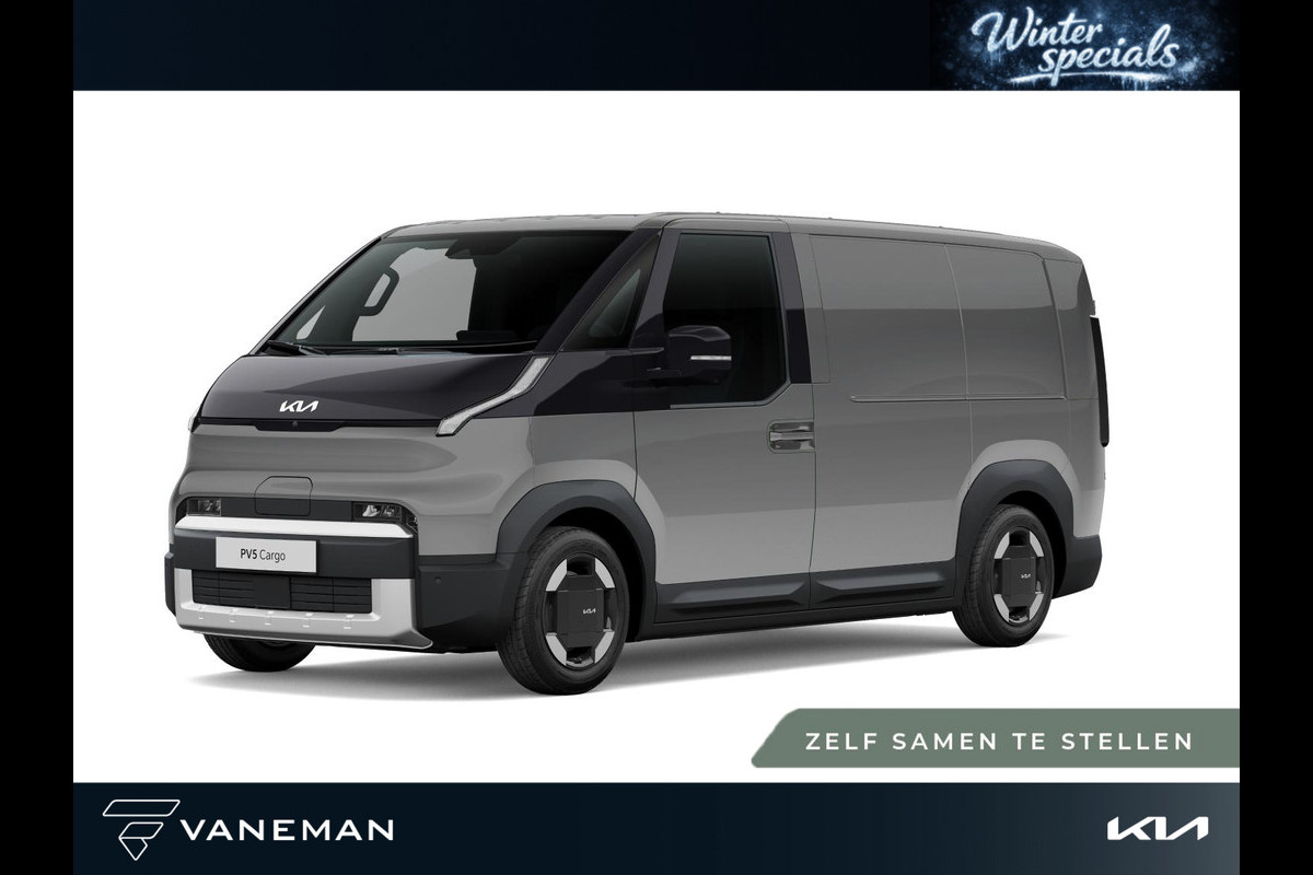 Kia PV5 L2H1 Elite 71.2 kWh | Bestuurdersstoel in hoogte verstelbaar | Gratis batterijupgrade | € 2.500,- accessoires of 2.99% rente op financiering | Zelf samenstellen