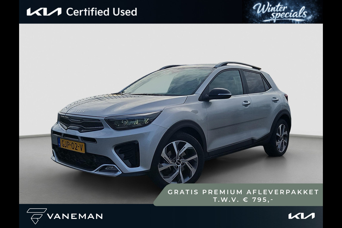Kia Stonic 1.0 T-GDi MHEV GT-Line | Stoel- en Stuurverwarming | Privacy Glass | Automaat | H-Leder | Navi | Clima |
