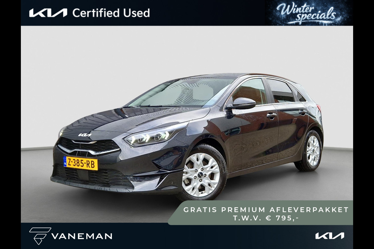 Kia Ceed 1.0 T-GDi DynamicPlusLine | LED | Stoelverwarming | Dodehoek | KeyLess | Draadloos Opladen |