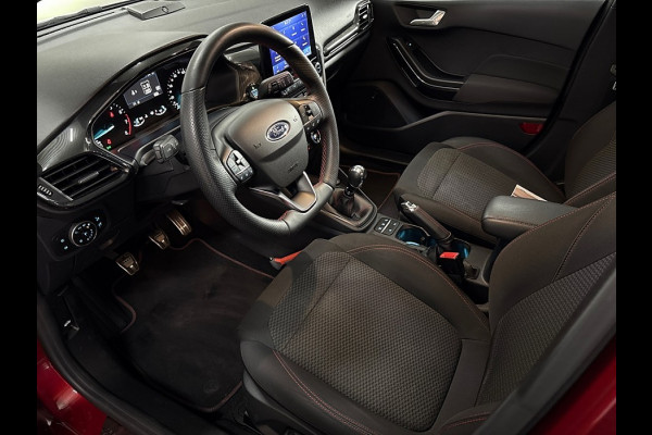 Ford Fiesta BWJ 2020 | 1.0T 124PK Hybrid ST-Line X | PANO DAK | STOEL&STUUR VERW | CAMERA A | CARPLAY | NAVI  | CLIMA | CRUISE | PDC 2X |