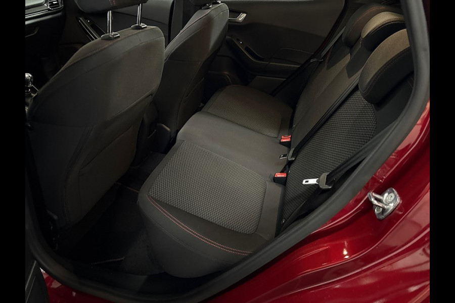 Ford Fiesta BWJ 2020 | 1.0T 124PK Hybrid ST-Line X | PANO DAK | STOEL&STUUR VERW | CAMERA A | CARPLAY | NAVI  | CLIMA | CRUISE | PDC 2X |