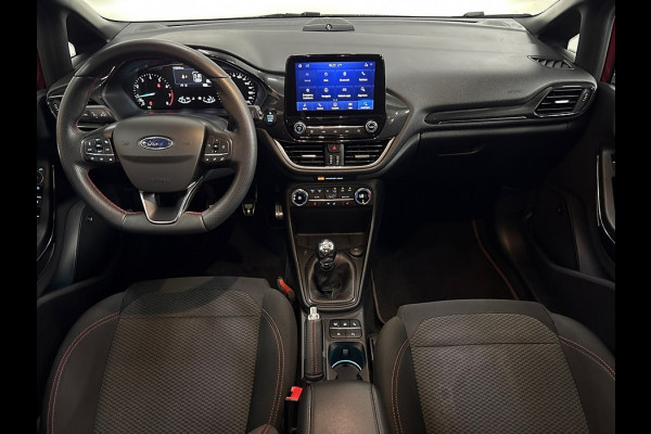 Ford Fiesta BWJ 2020 | 1.0T 124PK Hybrid ST-Line X | PANO DAK | STOEL&STUUR VERW | CAMERA A | CARPLAY | NAVI  | CLIMA | CRUISE | PDC 2X |