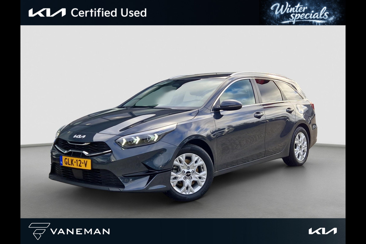 Kia Ceed Sportswagon 1.5 T-GDi DynamicPlusLine | Automaat | Stoel- en Stuurverwarming | Clima | Key-less | Navi | Carplay/Android Auto |