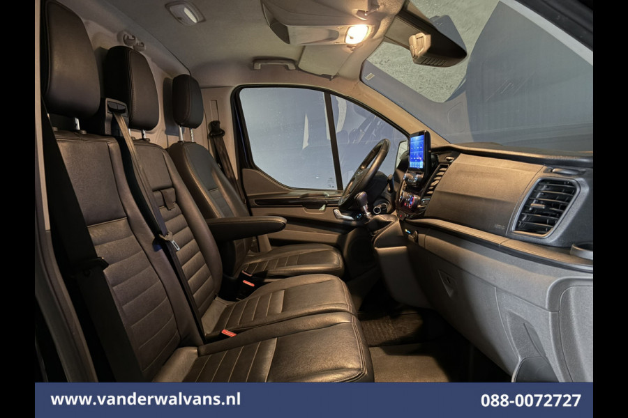 Ford Transit Custom 2.0 TDCI 131pk L2H1 Trail Edition Euro6 Airco | Imperiaal | Camera | Navigatie | 2800kg Trekhaak | LED Apple Carplay, Cruisecontrol, Stoelverwarming, Verwarmde voorruit, Leder, LM velgen, Parkeersensoren, Bijrijdersbank
