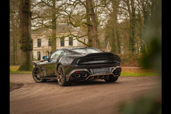 Aston Martin Vanquish | Minotaur Green | Bronze dreamlines | Carbon interior | Stoelventilatie