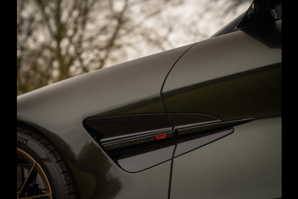 Aston Martin Vanquish | Minotaur Green | Bronze dreamlines | Carbon interior | Stoelventilatie