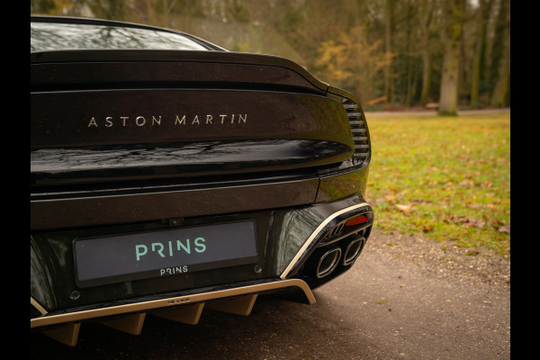 Aston Martin Vanquish | Minotaur Green | Bronze dreamlines | Carbon interior | Stoelventilatie