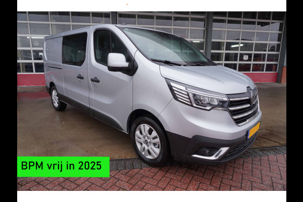 Renault Trafic 2.0 Blue dCi 130PK T29 L2H1 Advance Dubbelcabine nr.V144 | Airco | Cruise | Camera |Trekhaak | Apple CP- Android auto | 17"LM Velgen