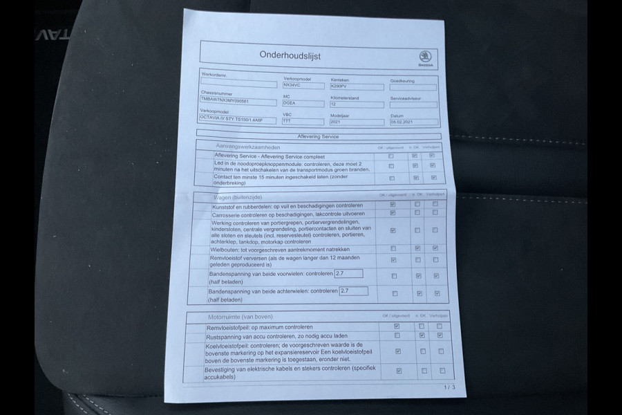 Škoda Octavia 1.4 TSI iV 259pk PHEV Carplay Cam Stoelverw. Business Edition Plus Plug-in