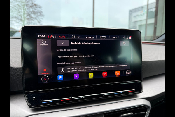 Seat Leon Sportstourer 1.4 TSI eHybrid PHEV FR - Leder - Navi - Trekhaak - Climate - Virt.Cockpit