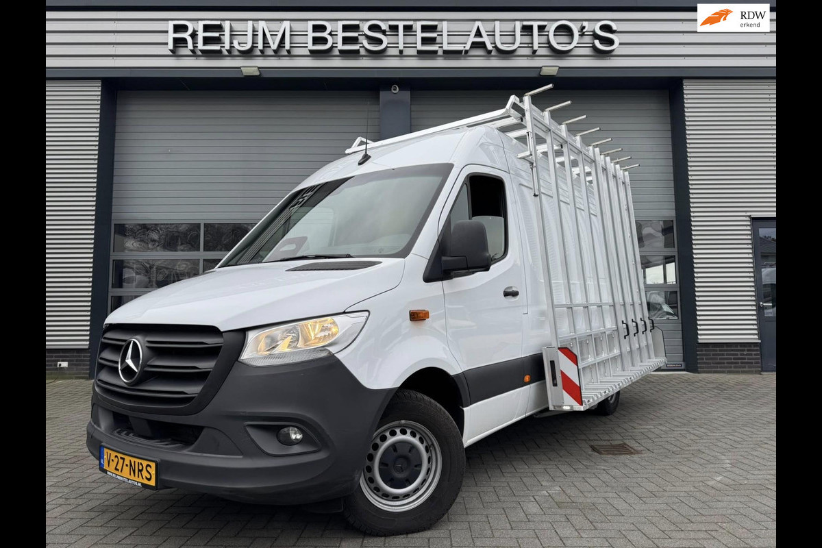 Mercedes-Benz Sprinter 317cdi, Automaat, MBUX, Glasresteel, Glaswagen, Lansing, Glasauto.