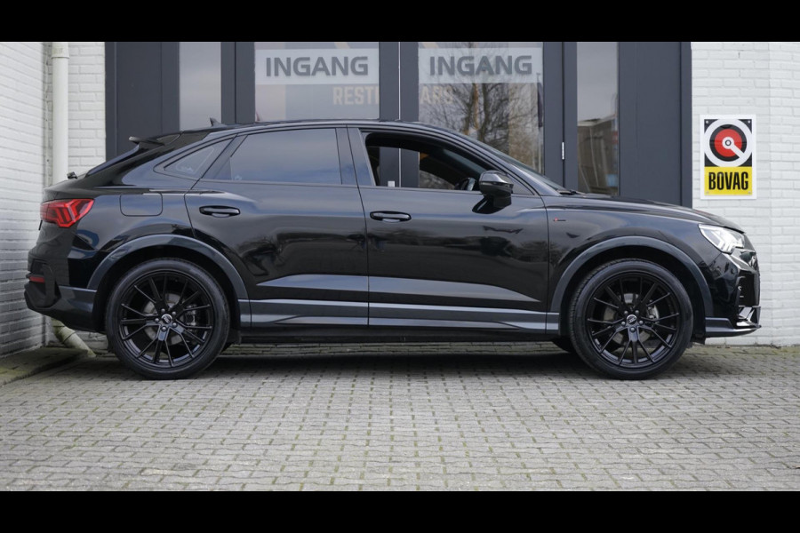 Audi Q3 Sportback 35 TFSI 3x S-Line BLACK OPTIK AUTOMAAT-AUDI SOUND-CAMERA-CARPLAY-KEYLESS-MATRIX-NAVIGATIE