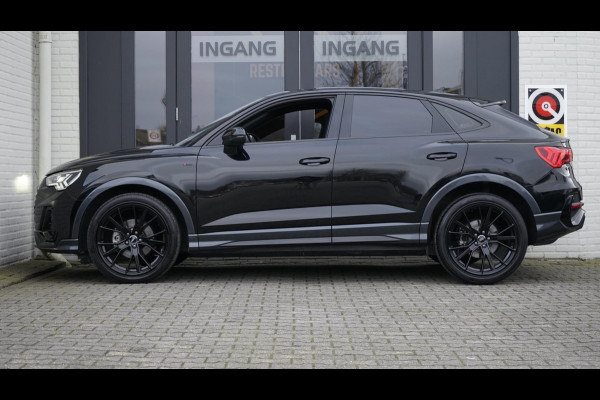 Audi Q3 Sportback 35 TFSI 3x S-Line BLACK OPTIK AUTOMAAT-AUDI SOUND-CAMERA-CARPLAY-KEYLESS-MATRIX-NAVIGATIE