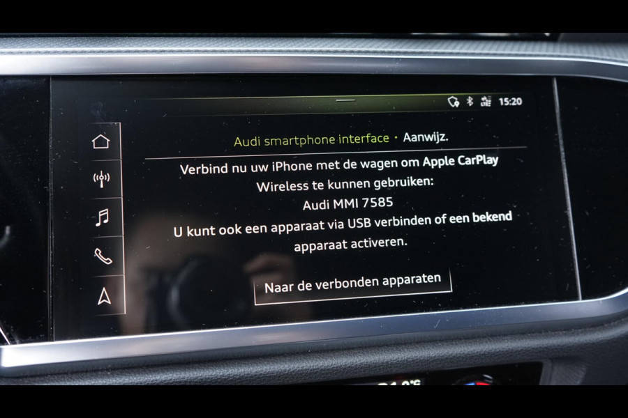 Audi Q3 Sportback 35 TFSI 3x S-Line BLACK OPTIK AUTOMAAT-AUDI SOUND-CAMERA-CARPLAY-KEYLESS-MATRIX-NAVIGATIE