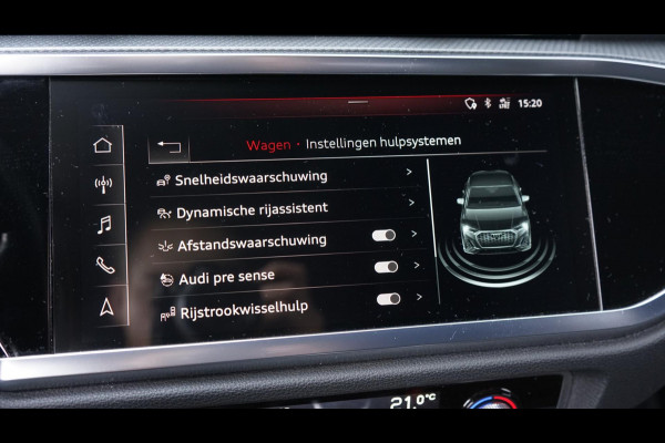 Audi Q3 Sportback 35 TFSI 3x S-Line BLACK OPTIK AUTOMAAT-AUDI SOUND-CAMERA-CARPLAY-KEYLESS-MATRIX-NAVIGATIE