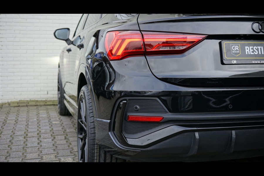 Audi Q3 Sportback 35 TFSI 3x S-Line BLACK OPTIK AUTOMAAT-AUDI SOUND-CAMERA-CARPLAY-KEYLESS-MATRIX-NAVIGATIE