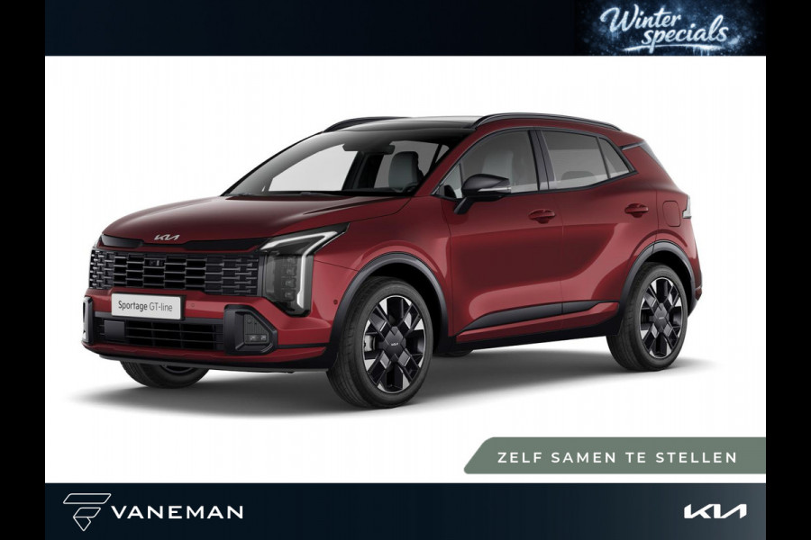 Kia Sportage 1.6 T-GDi Plug-in Hybrid AWD DynamicPlusLine | Elektrisch schuif-/kanteldak | Zelf samenstellen