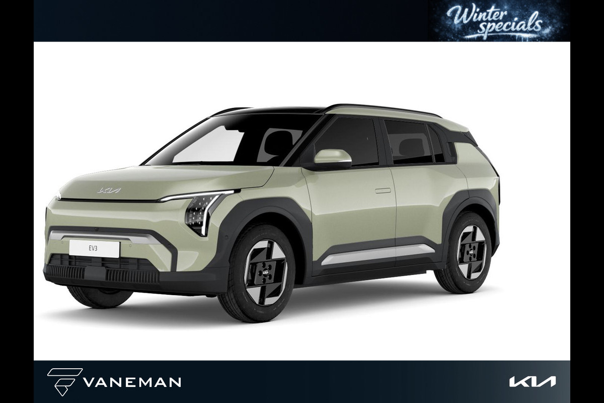 Kia EV3 Plus Advanced 81.4 kWh | Elektrisch glazen schuif-/kanteldak | Kunstlederen bekleding