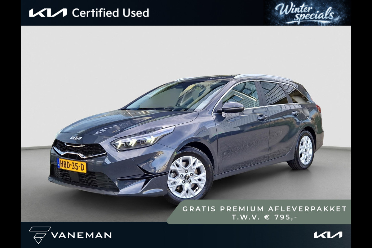 Kia Ceed Sportswagon 1.0 T-GDi DynamicPlusLine | Dodehoek | Key-Less | Stoelverwarming | LED | Licht- en Regensensor |