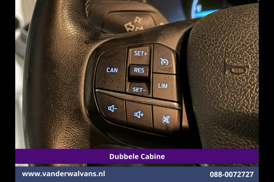 Ford Transit Custom 2.0 TDCI 130pk Automaat L2H1 Dubbele Cabine Inrichting Euro6 Airco | 5-Zits | Navigatie | LED Cruisecontrol, Stoelverwarming, Verwarmde Voorruit, Trekhaak, Parkeersensoren