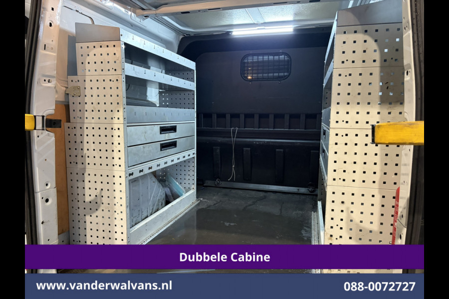 Ford Transit Custom 2.0 TDCI 130pk Automaat L2H1 Dubbele Cabine Inrichting Euro6 Airco | 5-Zits | Navigatie | LED Cruisecontrol, Stoelverwarming, Verwarmde Voorruit, Trekhaak, Parkeersensoren