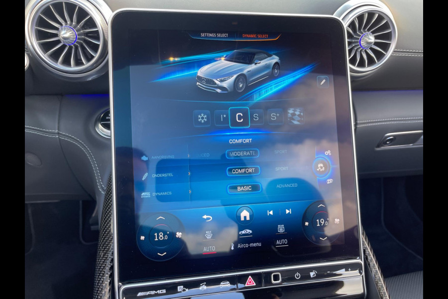 Mercedes-Benz SL-Klasse Roadster AMG 43 V8-STYLING*NIGHT-PAKET*BURMESET HEAD-UP 21"AMG