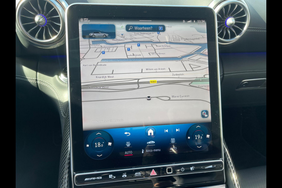 Mercedes-Benz SL-Klasse Roadster AMG 43 V8-STYLING*NIGHT-PAKET*BURMESET HEAD-UP 21"AMG