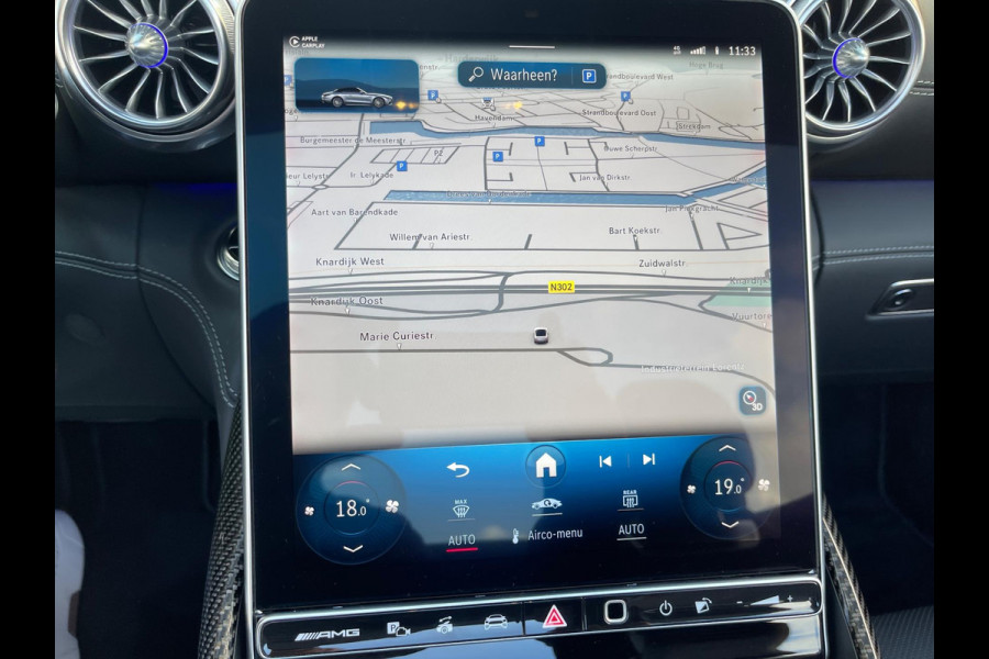 Mercedes-Benz SL-Klasse Roadster AMG 43 V8-STYLING*NIGHT-PAKET*BURMESET HEAD-UP 21"AMG