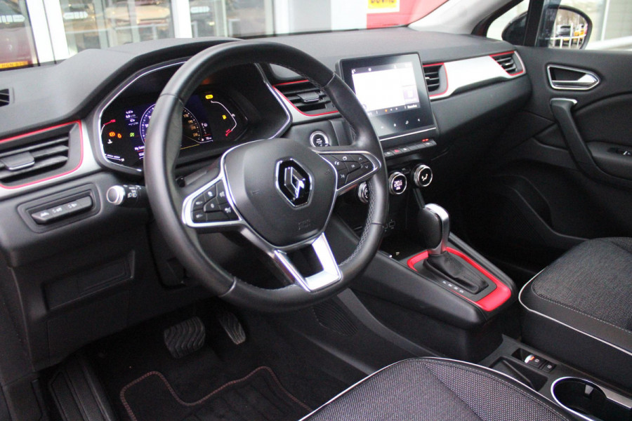 Renault Captur 1.3 TCe 130PK AUTOMAAT INTENS | APPLE CARPLAY/ANDROID AUTO | STOEL VERWARMING | NAVIGATIE | FULL LED KOPLAMPEN | ADAPTIVE CRUISE CONTROL | ACHTERUITRIJ CAMERA | LICHTMETALEN VELGEN 17" | DODEHOEK DETECTIE | PARKEERSENSOREN VOOR + ACHTER | DAB+ RADIO | CLIMATE CONTROL | KEYLESS ENTRY/START |