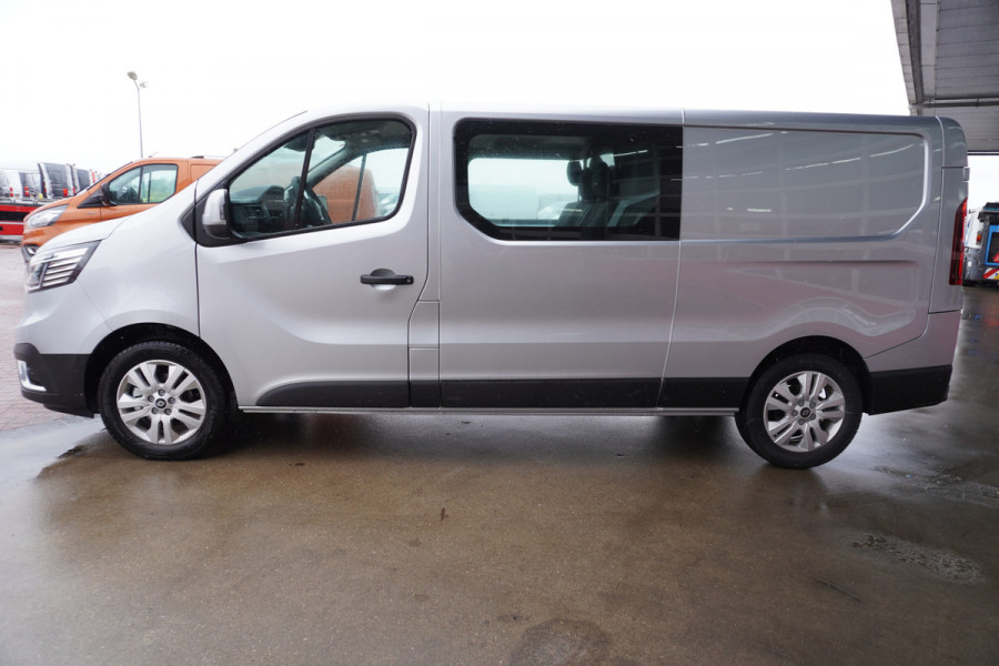 Renault Trafic 2.0 Blue dCi 130PK T29 L2H1 Advance Dubbelcabine nr.V154 | Airco | Cruise | Camera |Trekhaak | Apple CP- Android auto | 17"LM Velgen