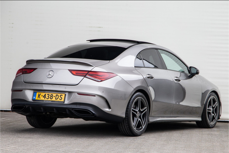 Mercedes-Benz CLA-Klasse 180 AMG Nightpakket, Pano, Widescreen, Sfeerverlichting, Camera 2020