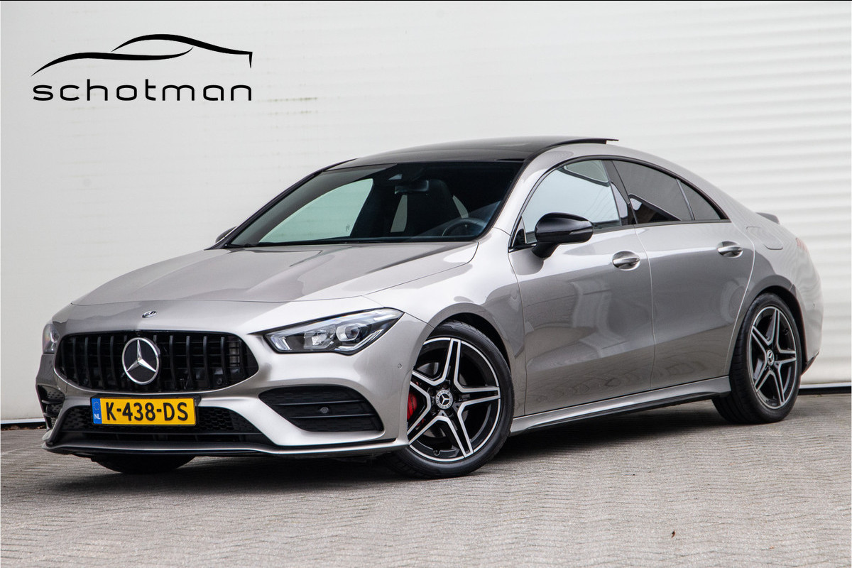 Mercedes-Benz CLA-Klasse 180 AMG Nightpakket, Pano, Widescreen, Sfeerverlichting, Camera 2020