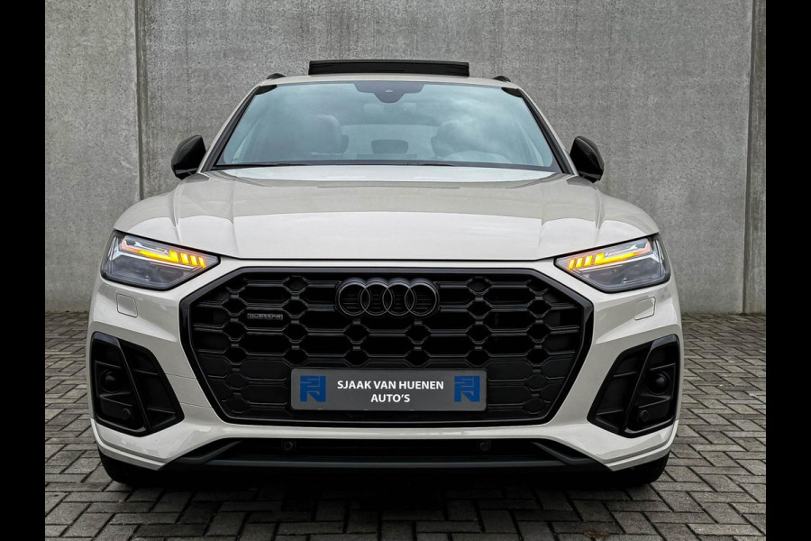 Audi Q5 55TFSI e 367PK Quattro Competition S Edition S-Line 1é Eig! Audi Exclusive|Pano|Luchtvering|S-Kuipstoelen|HD Matrix|Carbon